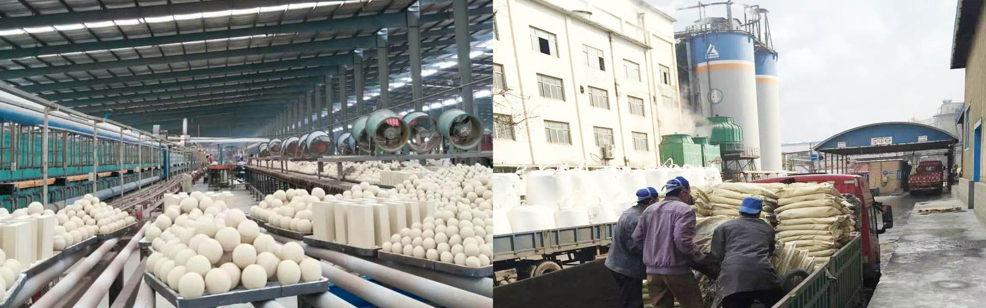 alumina ball and bricks