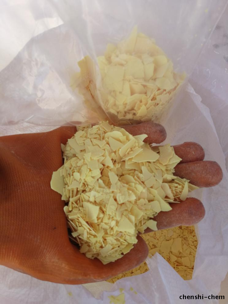 60% sodium sulphide 10 ppm yellow flake